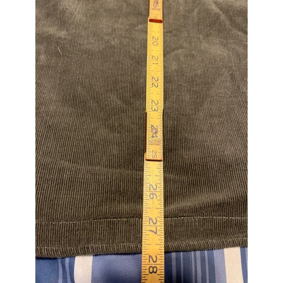 NWT Woolrich Womens 2XL Green Corduroy Sherpa Lined Chore Jacket Button Closure - Picture 7 of 8